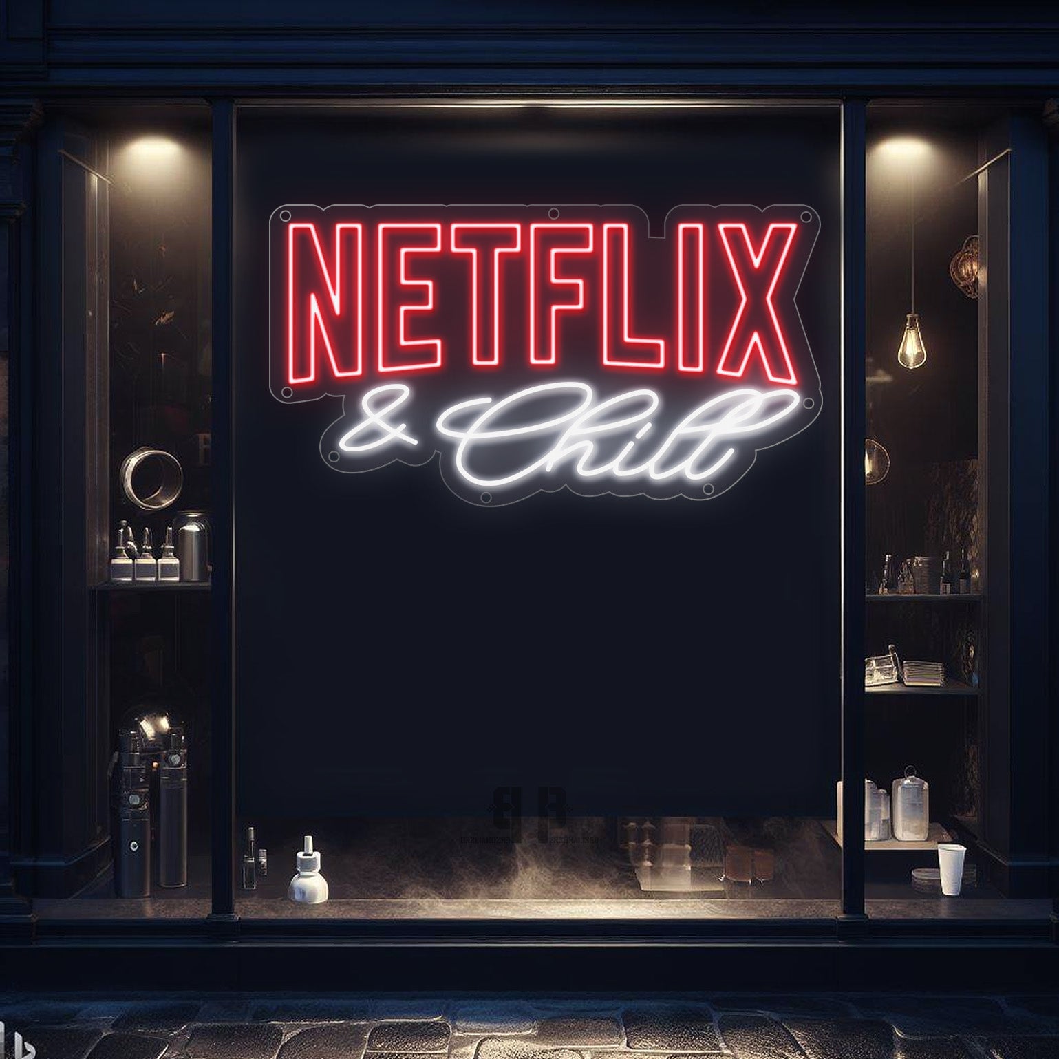 Netflix and Chill Neon