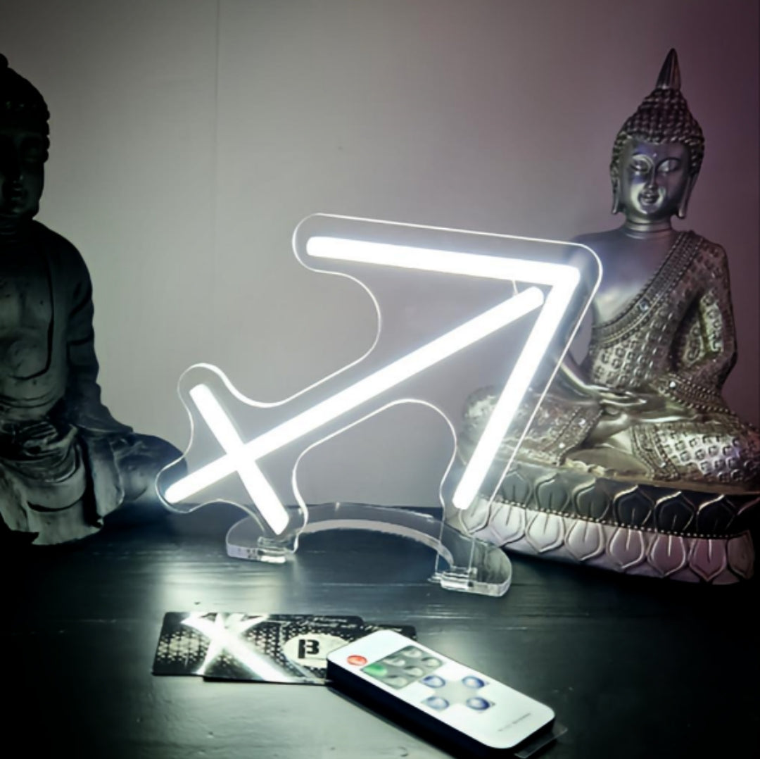 Sagittarius โ Neon Zodiac Star Sign - (November 22 - December 21)