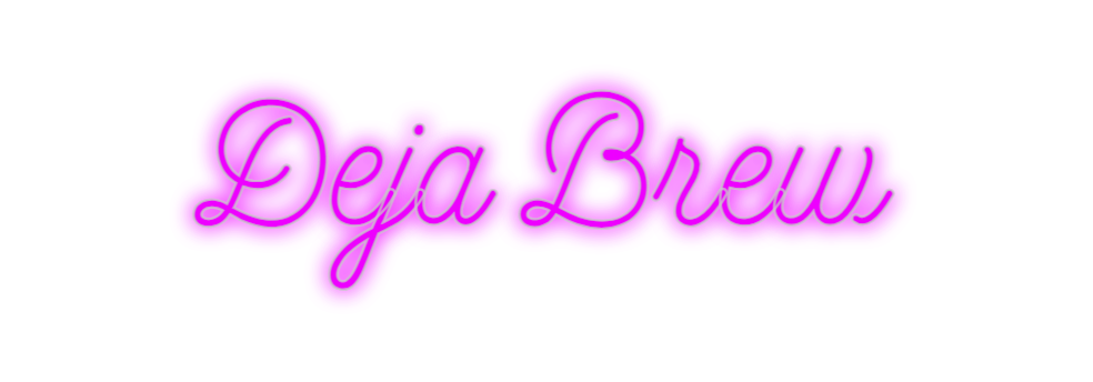 Customer Design Deja Brew