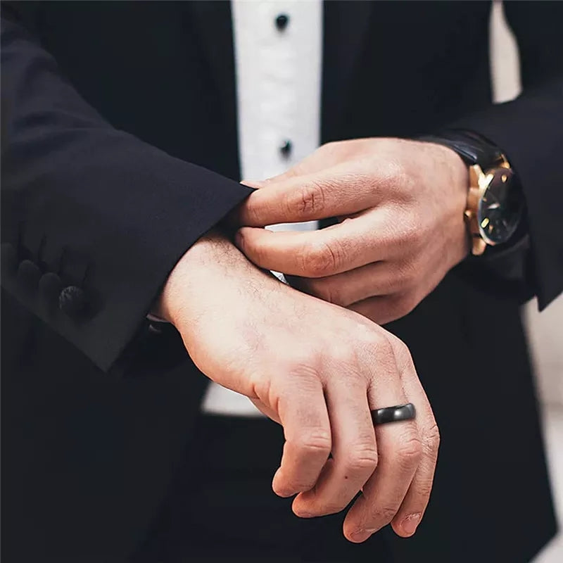 Tungsten Carbide Wedding Rings – Unleash the Future of Love - Grey