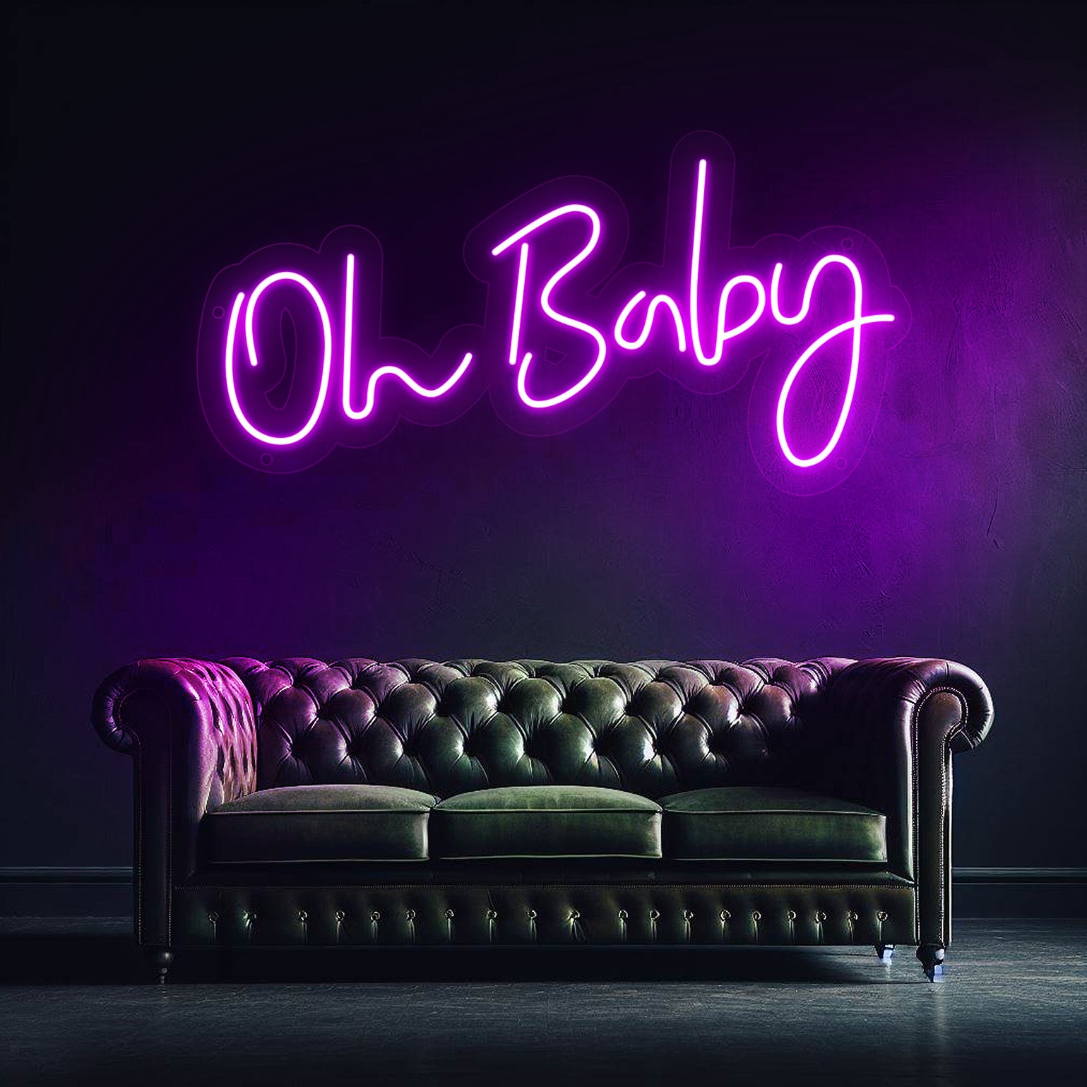 Oh Baby Neon Sign Baby Shower It's a Boy Girl Gender Reveal Party Naming Ceremony Christening Pregnant in 2023 2024 Pregnancy Celebration