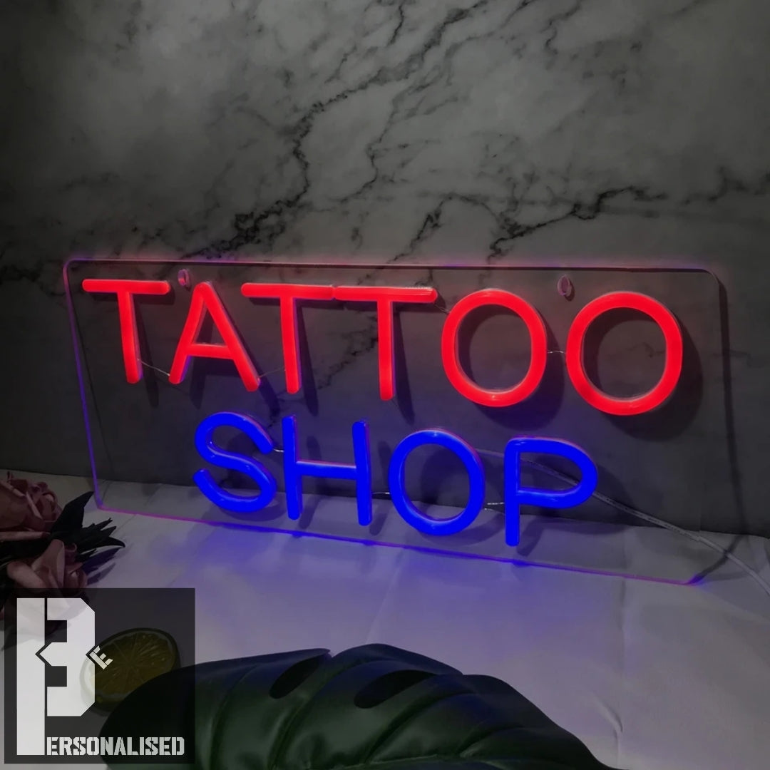 Tattoo Artist Studio Shop Neon Sign Business Ideas Inspiration Personalised