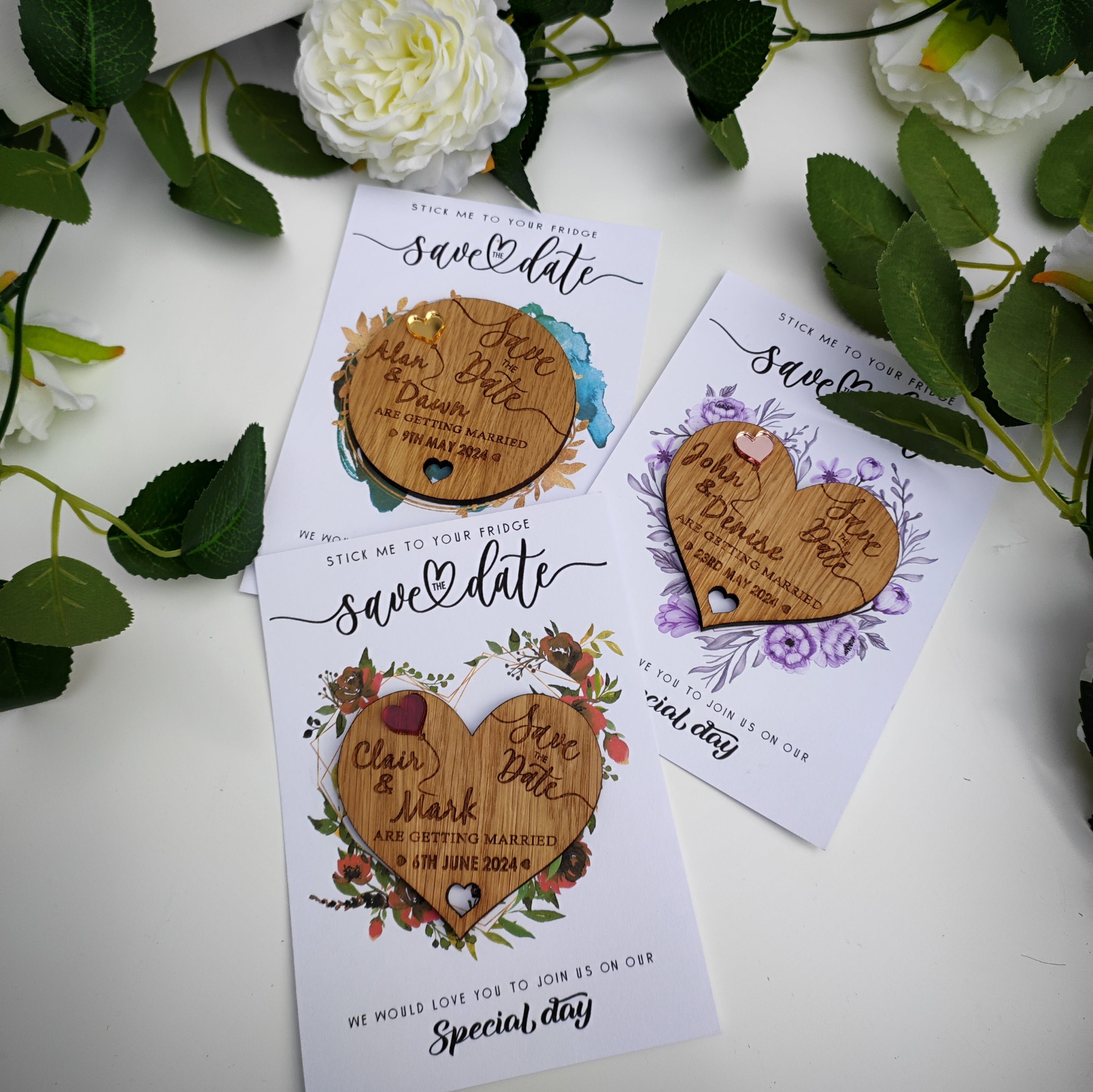 Save the Date Magnets - Premium Customisable