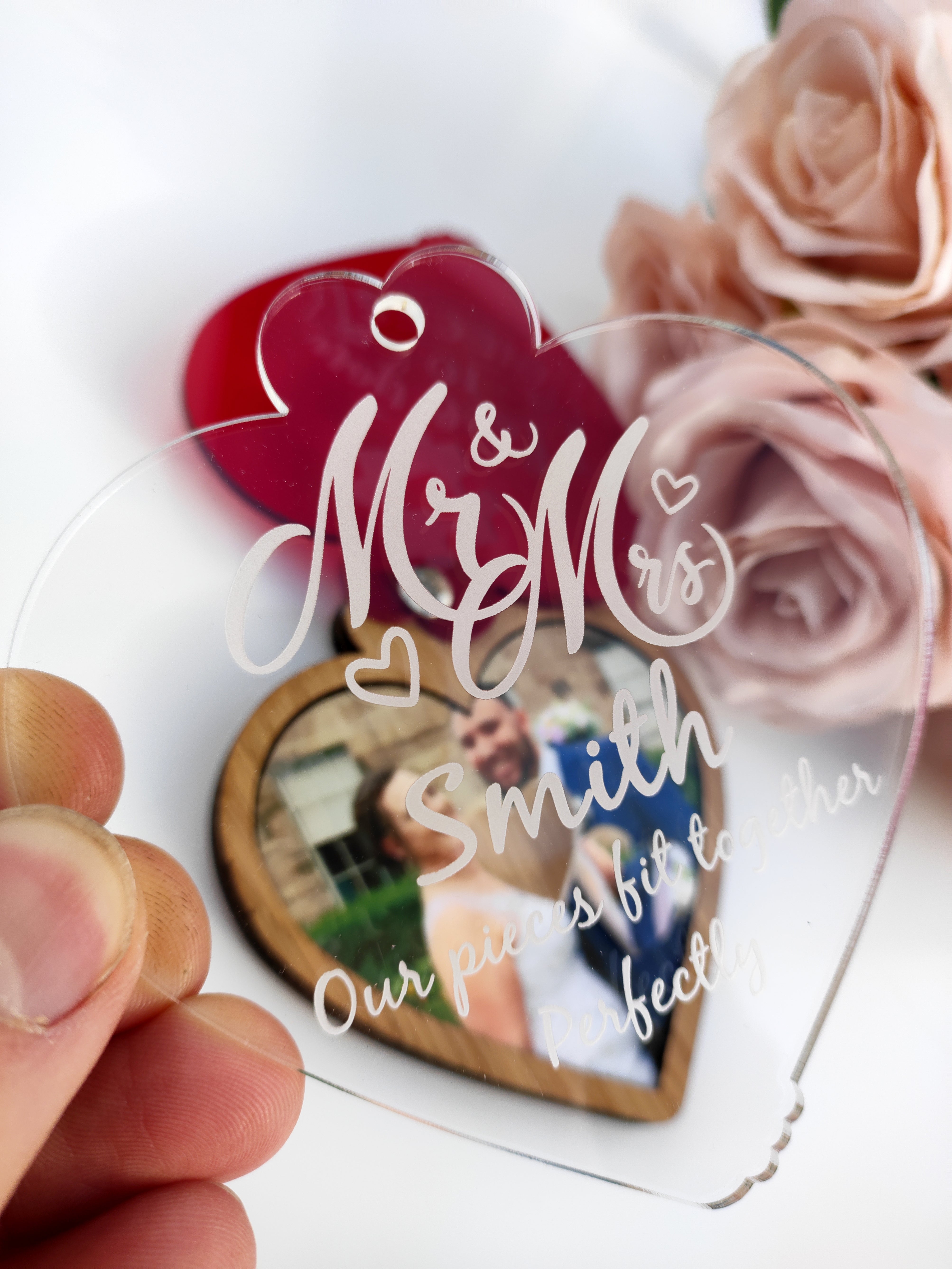 High Class Jigsaw Wedding Favours Personalised Picture